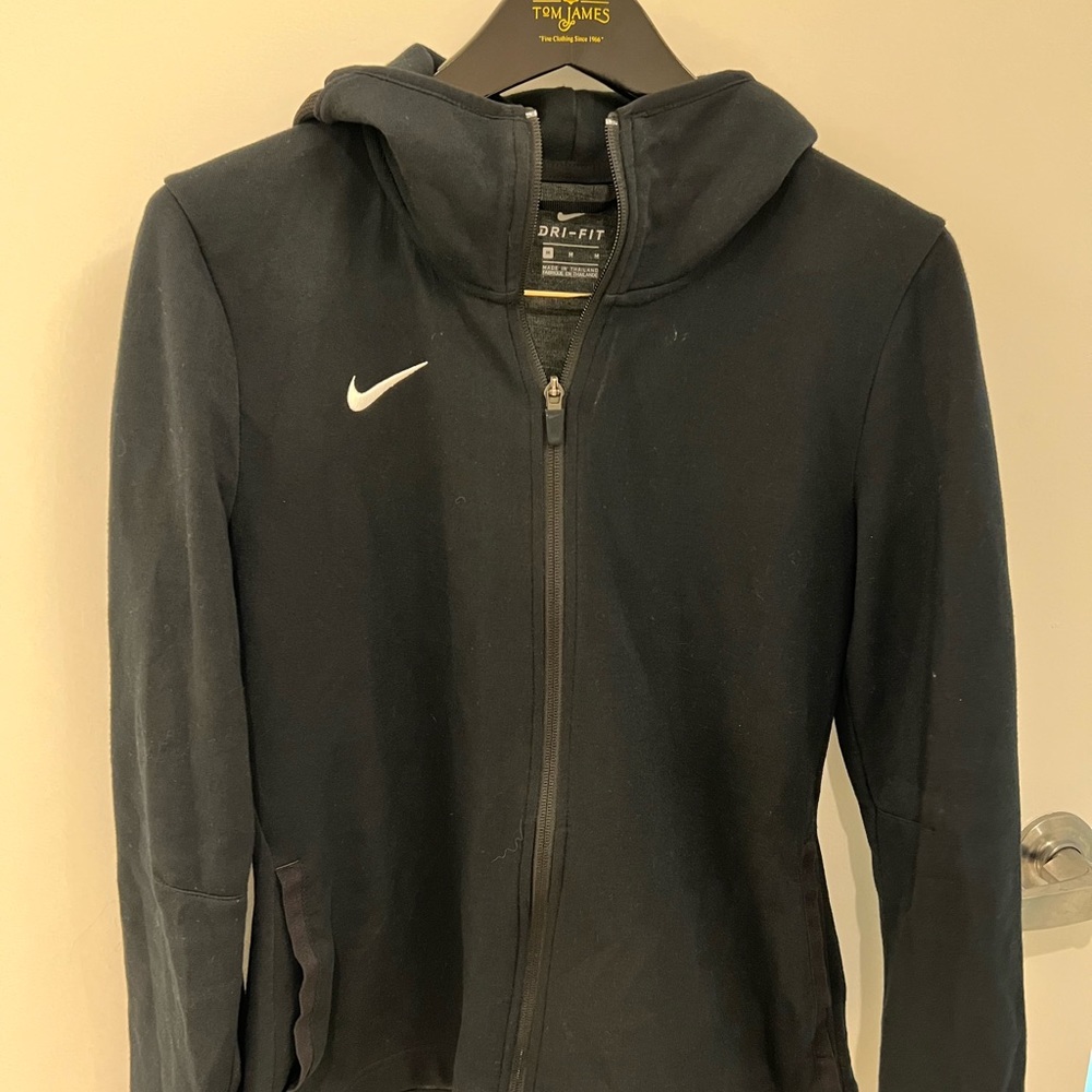 Nike Black Dri-Fit Medium Full-Zip Hoodie